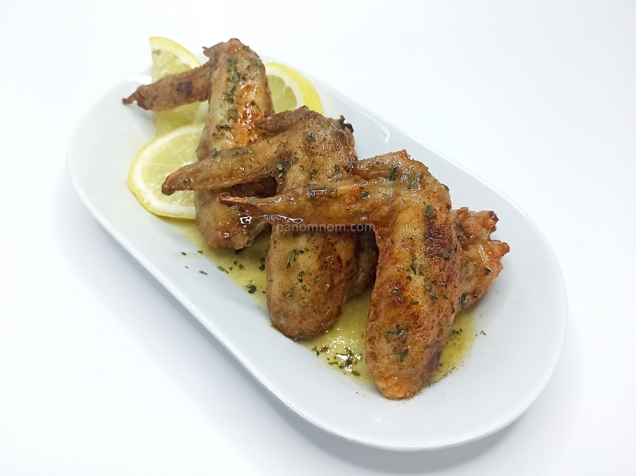 Homemade Fried Lemon Pepper Wings Recipe | Panomnom